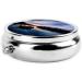 Fishing Scenic Mini Round Pill Box - 3 Compartment Travel Organizer | Portable Medicine Case for Home & Office - Buy Online on GoSupps.com