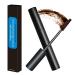 Ey brow cream for men 8.5 g eyebrow cream with a brush wiped -resistant beard color for easy filling out durable waterproof anulely dark brown