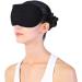 Tourmaline Ochre Cotton Sleep Eye Mask - Fatigue Relief Aid for Deep Sleep | Adjustable Tightness | Relieve Eyes and Head Fatigue - Buy Online on GoSupps.com