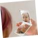 Luminous Makeup Mirror Plastic Led Mirror Folding Lighted Mirror Fold Led Bathroom Mirror Led Lights for Mirror Touch Mirror Mirrors Light Mirror Travel Shine White Glass - Buy Online on GoSupps.com