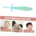 Gatuida 4pcs Baby Food Grade Silicone Toothbrush - Non-Slip Cleaning Brush for effective Oral Care - Buy Online on GoSupps.com