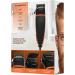 Paul Anthony 'Pro Series P200' Corded Hair Clipper - Lightweight - Self Sharpening Stainless Steel Blades - 4X Comb Guides - Precision Taper - Powerful Quiet Motor - Black/Orange - H5124 - Buy Online on GoSupps.com