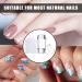 Bbabbt Silicone Gel e Stamper with Scraper - Clear Nail Art Stamping Tool for French Tips & Manicure - Buy Online on GoSupps.com