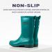 Planone Women's Mid Calf Rain Boots - Waterproof & Anti-Slip Garden Shoes for Ladies - Comfortable Insoles & Stylish Design - Copper Green, Size 8.5 - Buy Online on GoSupps.com