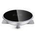i.VALUX Desk Wireless Charger 15W Fast Charging Pad Phone Charger Hidden Desk Grommet Qi Wireless Charging Station Compatible with iPhone 15/14/13/12/11/11 Pro/8/Xs Max/XR/Galaxy S22/S21/S20/S10+ LED White