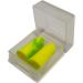 Pura-Fit 33NRR Single-Use Cordless Earplugs - Bright Green - 200 Pairs for Ultimate Noise Reduction | International Shipping - Buy Online on GoSupps.com