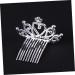 FRCOLOR Hair Comb Headgear Eye-catching Headpiece Cosplay Accessories Rhinestone Headpiece Diamond Headgear Rhinestone Headgear Tiara Child Small Crown - Buy Online on GoSupps.com