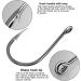 Jinlaili Fishing Hooks - 100 Carbon Steel Hooks (3#-12#) with Eyelet & Barren Fishing Accessories in Plastic Box - Perfect for International Fishing Trips - Buy Online on GoSupps.com