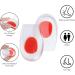 2 Pair Gel Heel Cups - Plantar Fasciitis Support & Achilles Tendonitis Relief - UK 4-7/EU 35-39 - Buy Online on GoSupps.com