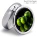 Travel Pill Box - 3 Compartment Portable Medicine Organizer with Green Fruits Design - Ideal for Purse & Pocket - Buy Online on GoSupps.com