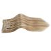 Moresoo Real Hair Clip-In Extensions | Double Weft Gold & Medium Blonde | 70cm & 30cm Remy Hair - Buy Online on GoSupps.com