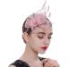 FRCOLOR Cocktail Party Hat Hair Barrettes for Women Fascinator Party Headpiece Tea Party Hat Fascinators for Women Hair Ties for Women Womens Fascinators Women's Abs Hat Clip Charming Pink 22X18X5CM Pink - Buy Online on GoSupps.com