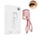 Electric Heat Eyelash Curlers-Rechargeable Handheld Eye lash Curler-Be Used for Eyelashes and Hair-for Thick and Thin Eyelashes-24 Hours Lasting Curl-Color Pink