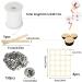 61m Cotton Candle Wicks Set | 150 Wicker Wicks for DIY Candle Making Easter Crafts & Aromatherapy - International Shipping - Buy Online on GoSupps.com