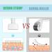 NNBHH Adjustable Microneedling Derma Stamp 140 Titanium Pins Reusable Microneedle pen Derma Roller Alternative with Needle Cover Skin Care Tools for Face Body Hair Beard Growth - Buy Online on GoSupps.com