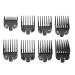 8pcs Professional Hair Clip Comb Guide Set | Hair Clipper Accessories for Salon Hairstyling | Limit Combs for Hairdressing - Buy Online on GoSupps.com