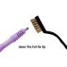 Hotfix Applicator DIY Rhinestone Wand Setter Tool Kit with 7 Tips, Tweezers, Cleaning Brush, 2 Pencils, and 10 Colors of Hot-Fix Crystal Rhinestones - Purple - Buy Online on GoSupps.com