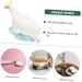 STOBAZA Dolphin Soap Dish Soapdish Soap Stand Soap Storage Rack Home Decor Bar Soap Holder Light House Decorations for Home Shower Soap Bath Sponges for Shower White Ceramics Box Animal White 22X14.5X10.5CM - Buy Online on GoSupps.com