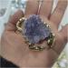 Amethyst Rough Stone 1pcs Natural Amethyst Crystal Cluster Quartz Crystal Health Reiki Stone Raw Point Specimen Home Decor Raw Crystals