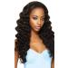 OUTRE Synthetic Hair Half Wig Quick Weave Ashani (1B)
