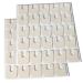Callus Pads 50Pcs U Shaped Callus Cushions Foam 1/5 in Thick Foot Pads Reduce Foot and Heel Pain Pedi Cushions for Women & Men Feet Pads Pain Relief