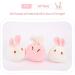 Cute Snack Pillow Bunny Plush Toy - Kawaii Rabbit Pudding Pillow with Removable Bunny Dolls - Creative Gift for Kids - 8 Sakura Bunnies - Buy Online on GoSupps.com