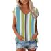 Short Sleeve T Shirts Clothing Woman T-Shirt Casual Black Clothing Top Women's Floral Pattern for Women Crop Tops Shirt Shirts Top Women's Summer Tank Top 2-green L - Buy Online on GoSupps.com