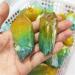 Natural Aura Rough Stone Crystal Raw Gemstone Home Display Colorful Decorative White Crystal Jewelry - (Color: Light Yellow Size: random1pcs) - Buy Online on GoSupps.com