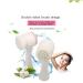 Somaer 2 in 1 Face Wash Brush for Deep Pore Exfoliation, Makeup Removal & Acne Treatment - Blue - Buy Online on GoSupps.com