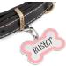DejavYOU Personalized Pet ID Tags - Custom Dog & Cat Name Tags - Engraved Both Sides - Easy to Read - Custom Text - S Pink - Buy Online on GoSupps.com