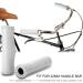 Vintage PU Leather Bike Handlebar Grips - Anti-Slip Hand-Stitched Grips for MTB, BMX, Road, Mountain Bikes - White - Buy Online on GoSupps.com