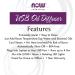 Now Foods Solutions USB Oil Diffuser - Aromatherapy Essential Oil Diffuser - Buy Online on GoSupps.com