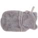 Grey Cat Animal Character Warm hot Water Bottle with Removable Fluffy Cover - Buy Online on GoSupps.com