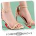 3 Pairs Girl Forefoot Cushions - Comfort Pads for High Heels | Metatarsal & Toe Cap Support - Buy Online on GoSupps.com