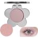 Matte Eyeshadow Singles Highly Pigmented Eye Makeup Eyeshadow Makeup Highlighter Matte Flower Shape Eye Shadow Long Lasting Wear Glitter Primer Palette 102 - Buy Online on GoSupps.com