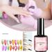 Acunny Blooming Gel Clear Gel UV LED for Distributing Effect Marble Natural Stone Watercolor Multifunctional Sculpture Nail Gel for DIY Nail Design Nail Carving Nail Modeling - Buy Online on GoSupps.com