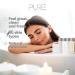 Pure by Gloss Gift Set - Fresh Lemon Scent for Hair and Skin - Shampoo, Conditioner, Body Wash, Lotion, Bar, Loofah - 8.5oz & 4oz - Cruelty Free - Buy Online on GoSupps.com