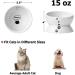 Y YHY Raised Ceramic Cat Food Bowl - 15oz Elevated Pet Water Bowl - No Spill, Dishwasher Safe White - Buy Online on GoSupps.com