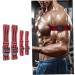 Blood Flow Restriction Bands Adjustable Occlusion Bands Portable Fabric Resistance Bands 4PCS Red Summer Sports Accessories - Buy Online on GoSupps.com