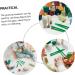 ULTECHNOVO 6pcs Kids Collection Tweezers - Craft & Science Tools for Toddlers - Plastic Forceps Green - Buy Online on GoSupps.com