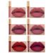 6PCS Everlasting Matte Liquid Lipstick Set - Long Lasting Waterproof & High Pigmented Nude Lip Gloss Kit | Perfect Beauty Gift for Girls - Buy Online on GoSupps.com