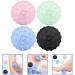 Gatuida 4-Piece Triangular Fitness & Massage Ball Set | Neck & Foot Massager Gymnastics & Yoga Balls Firm TPE Spiky Design - Buy Online on GoSupps.com
