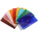 Lanyani Semi-Translucent Stained Glass Sheets Pack - 10 Sheets Variety Mixed Color Cathedral Glass for Mosaic Work - Buy Online on GoSupps.com