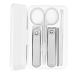 Fyearfly Nail Clipper Set Stainless Steel Nail Clipper Set 5-Piece Manicure Kit for Finger and Toenail Care High ness Wide Application - Buy Online on GoSupps.com