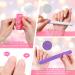 Clear Coffin Nails Tips Half Cover 500Pcs - IKOCO Professional Ballerina False Nails Kit with Glue, Clipper, and Buffer - Buy Online on GoSupps.com