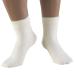 OTC Angora Foot Warmer Socks Arthritic Wear Natural Wool Unisex 1 Pair Large Natural White Large