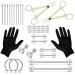 Piercing Kit - WZPB 34pcs Body Piercing Kit Professional Ear Nose Piercing Kit with Piercing Jewelry 14G 16G Piercing Needles Clamps for Nose Lip Eyebrow Ear Piercing 24 Piece Set