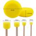 Hapeper 28-Piece Round Sponge Brush Set for Watercolor, Crafts & Face Painting - Buy Online on GoSupps.com