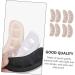 FRCOLOR Non-Slip Shoe Sole Grip Pads 4 Pairs Fasciitis Stickers for Girls Exercise Soccer Soft Insole Pads & Flannel Heel Lining (8.3x2.8cm - Buy Online on GoSupps.com
