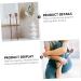 TOVINANNA 9-Piece Sustainable Wood Back Scratching & Massage Tool Set - Relieve Itching with Elegant Wenge Design - Buy Online on GoSupps.com